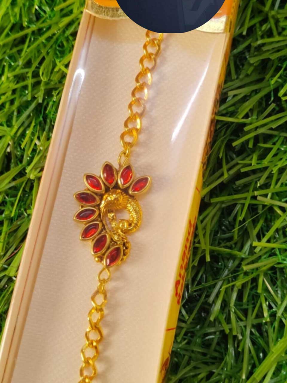 Beautiful Elephant Rakhi -Handcrafted