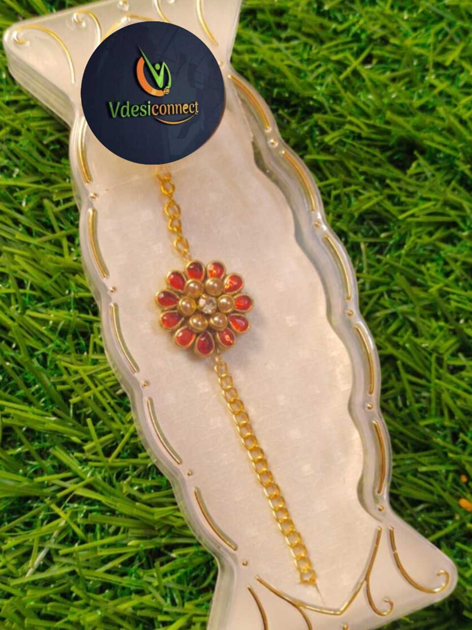 Chain Rakhi-Handcrafted