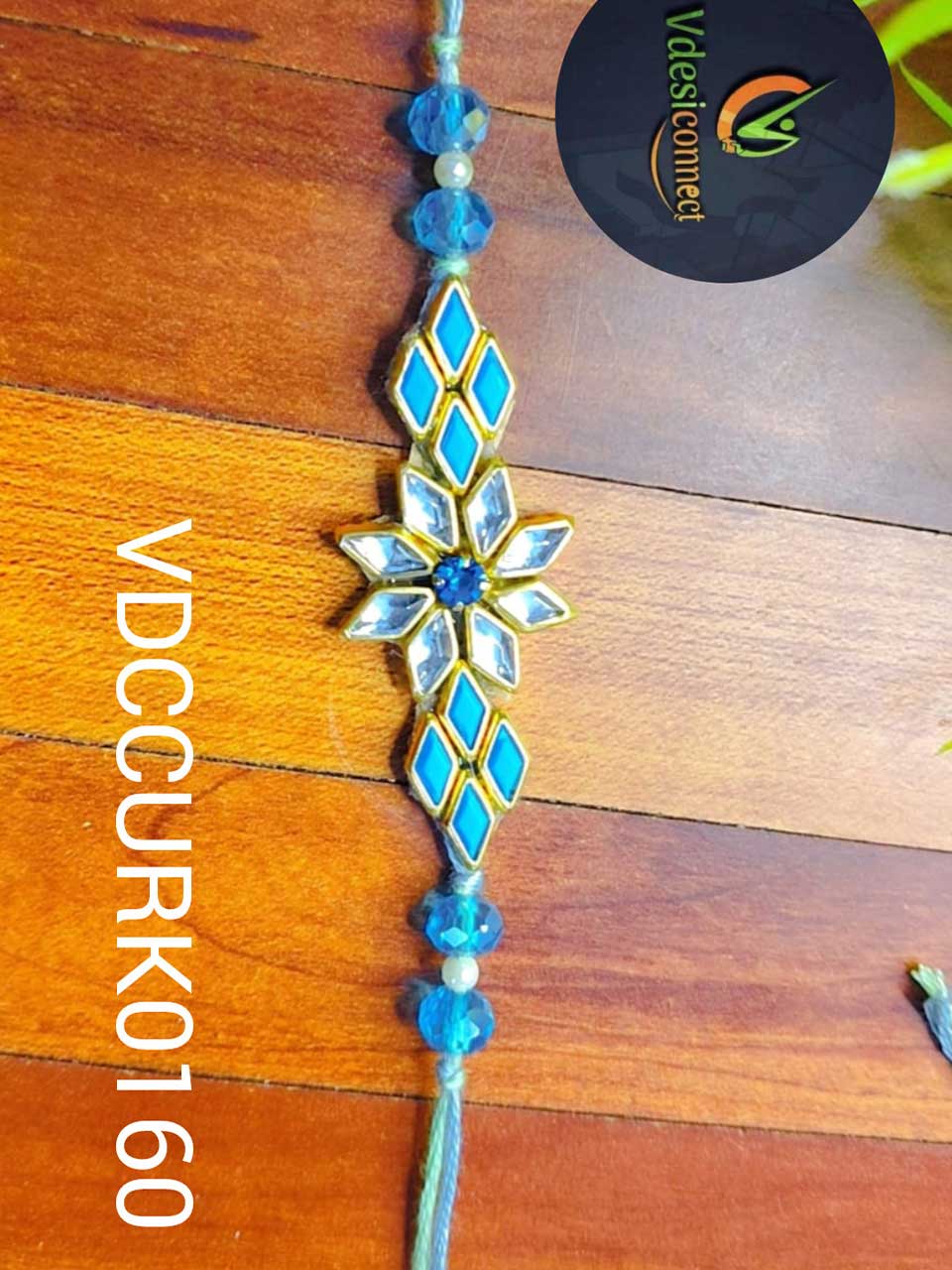 Beautiful Flower Rakhi -Handcrafted