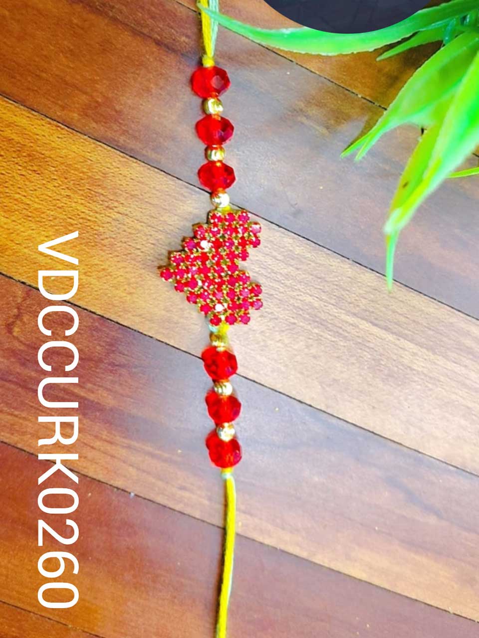 Premium Heart Rakhi -Handcrafted