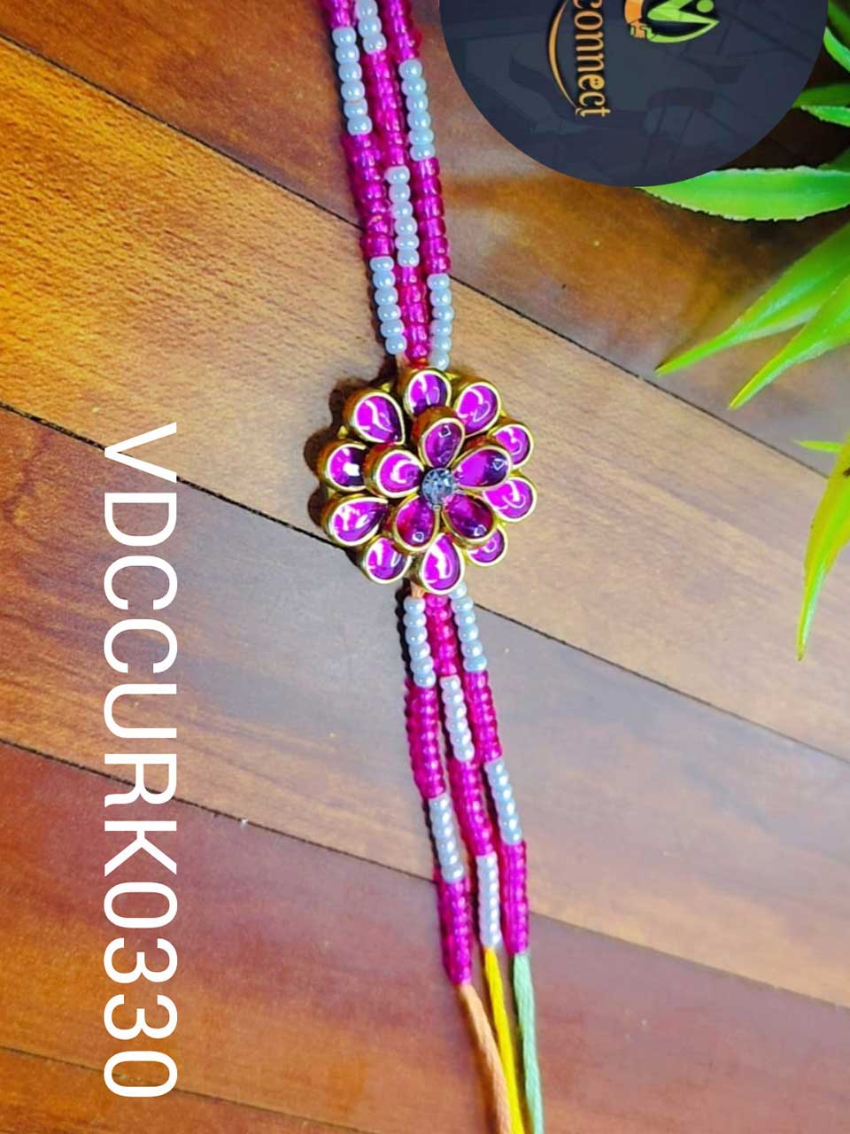 Premium Flower Rakhi -Handcrafted