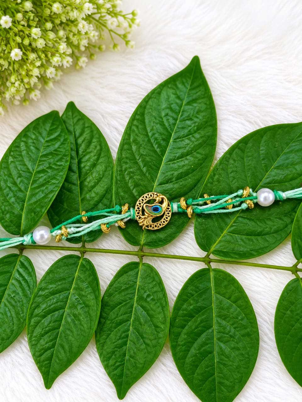 Zardosi Handcrafted Rakhi