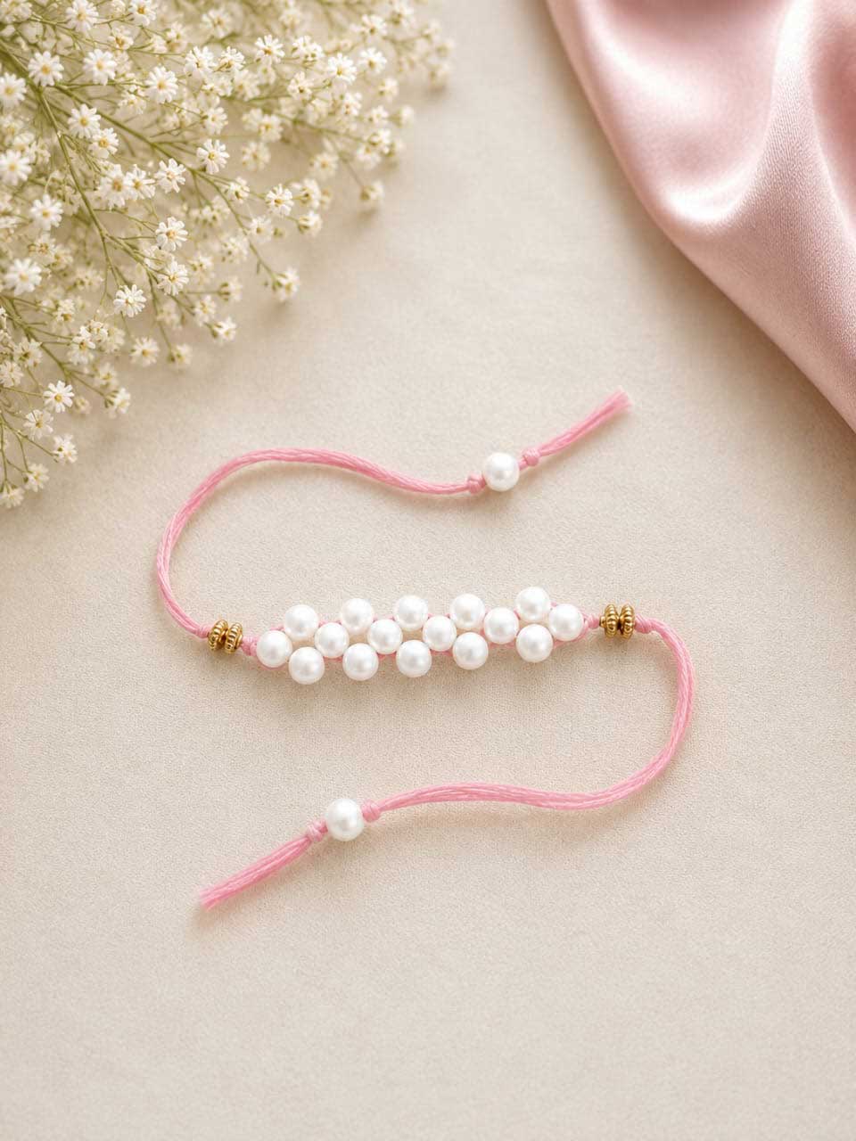 Tulsi Bead Eco Rakhi